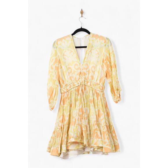 Alexis Capri Yellow Mini Dress - Picture 4 of 10